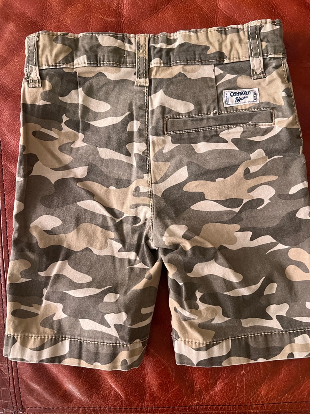 OshKosh Kids Camo Cargo Shorts - Picture 2 of 3